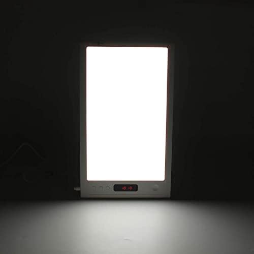 Lukirch Light Therapy Lamp Alarm Clock with Sunrise Sunset Simulation