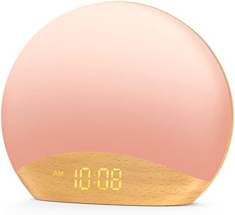 HOUSBAY Sunrise Alarm Clock with White Noise 1