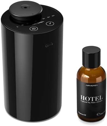 Waterless Essential Oil Diffuser Kit with Hotel Scent Oil