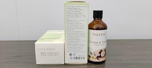 PHATOIL Coconut Vanilla Aromatherapy Oils 100ml
