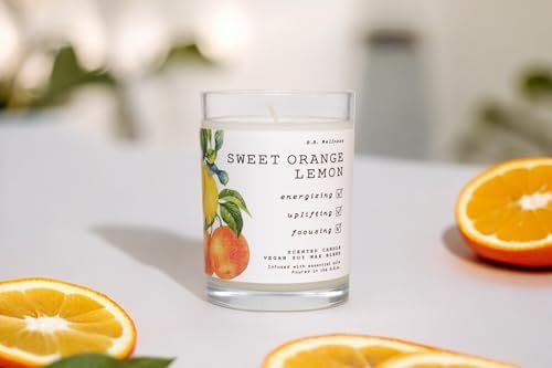 LEOBEN BB Wellness Soy Candle - 9 oz 40 Hours Vegan Eco-Friendly