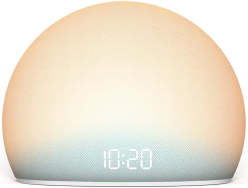 HOUSBAY Sunrise Alarm Clock with White Noise