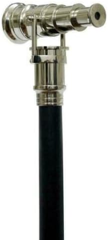 Victorian Style Walking Cane with Telescope Handle