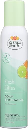 Citrus Magic Odor Eliminating Air Freshener Spray Pack of 3