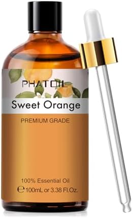 Sweet Orange 338 Fl Oz Essential Oil for Diffusers and DIY Projects