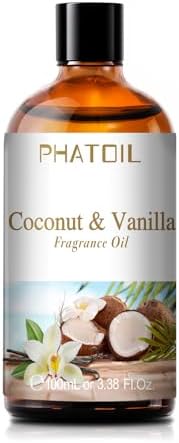 100ML Coconut Vanilla Fragrance Oil with Glass Dropper