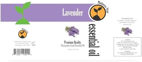 Natures-Star Lavender Essential Oil 16 Oz