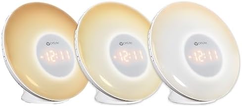 OttLite Wake Up Light with White Noise and Sunrise Simulation