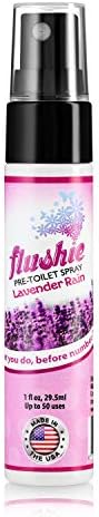 Flushie Pre-Toilet Spray for Bathroom Odor Elimination