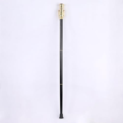 Brass Nautical Telescope Walking Stick with Compass