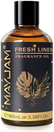 Fresh Linen Fragrance Oils 100ML with Glass Dropper