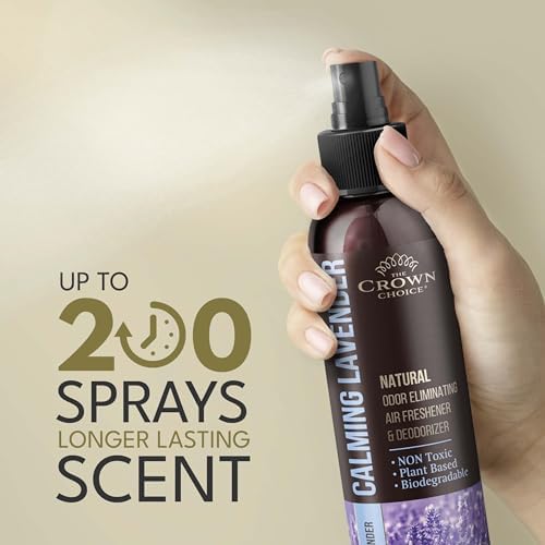 The Crown Choice Lavender Air Freshener Spray 4 Oz