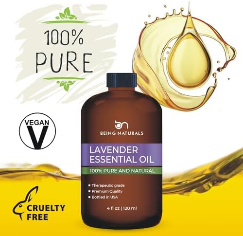 Lavender Essential Oil 4 FL OZ 100 Pure Natural