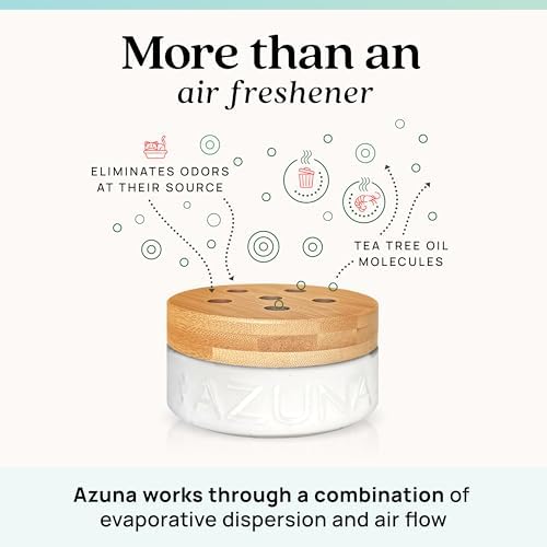 Azuna Air Freshener with Tea Tree Oil Gel 1 Room Kit