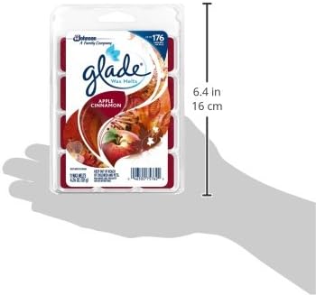 Glade Wax Melts Air Freshener Apple Cinnamon 8 Count