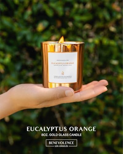 Benevolence LA Eucalyptus Orange Soy Candle 8oz