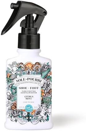 Sole-Pourri Odor Freshener Spray for Shoes and Feet