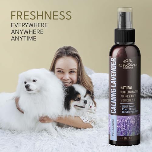 The Crown Choice Lavender Air Freshener Spray 4 Oz