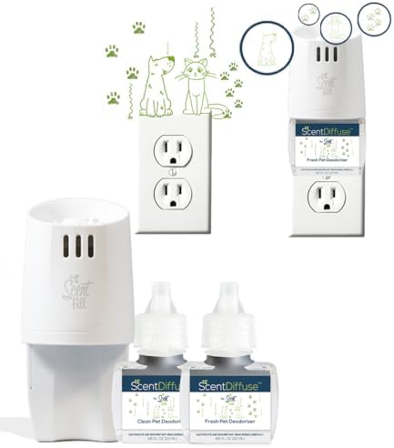 ScentDiffuse Pet Odor Deodorizer Starter Kit