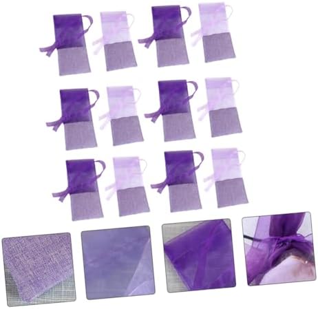 24pcs Lavender Sachets for Freshening Gauze Bags and Events