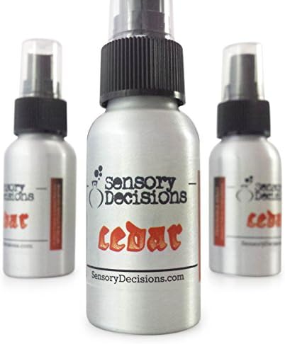 Cedar Fragrance Room Spray by Sensory Decisions 3 Bottles