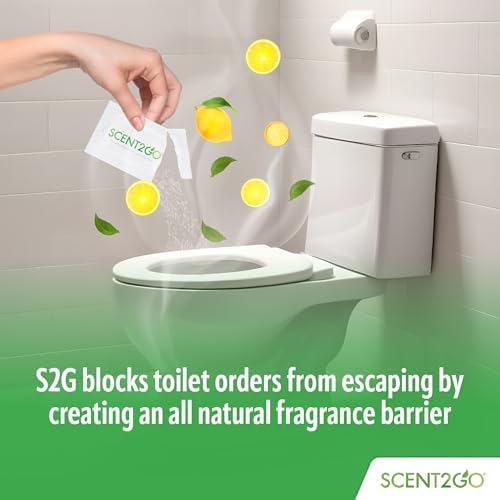 Scent2Go Toilet Fragrance Powder - 20 Travel Packets