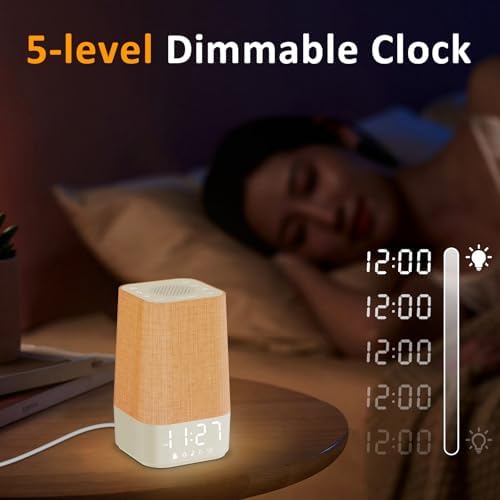 White Noise Machine with Sunrise Alarm and Night Light