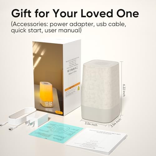 APUZOM Sound Machine with 30 Soothing Sounds Sleep Timer