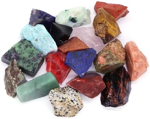 22 lb Bulk Raw Obsidian Quartz Stones for Tumbling and Healing