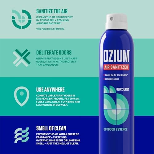 Ozium 35 Oz Air Sanitizer Odor Eliminator 4 Pack 1