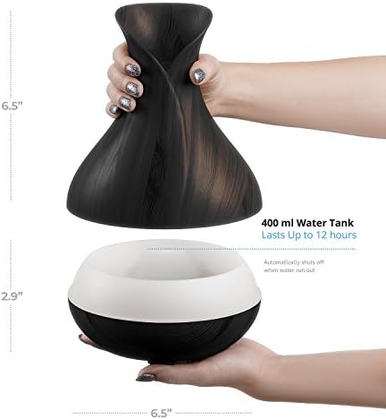 Smart WiFi Essential Oil Diffuser 400ml with Alexa Google Home Voice Control