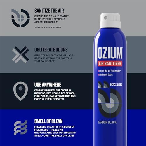 Ozium 35 Oz Air Sanitizer Odor Eliminator 4 Pack