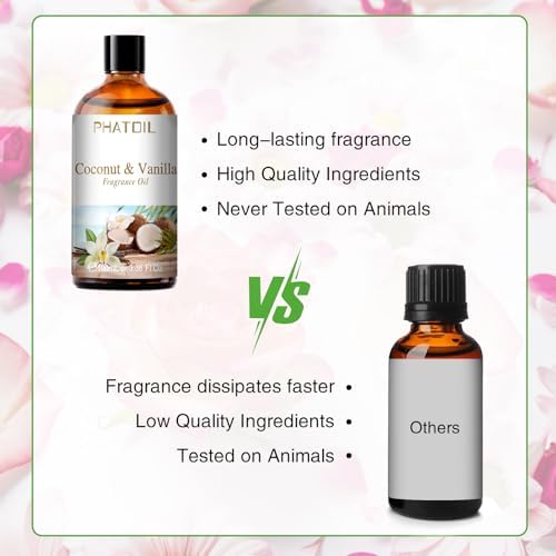 PHATOIL Coconut Vanilla Aromatherapy Oils 100ml