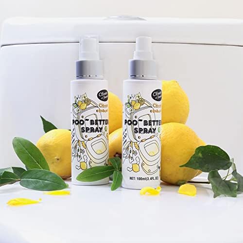 Clean-n-Fresh Toilet Spray 68 Floz Natural Citrus Scent
