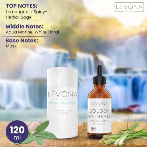Levona Scent Essential Oil - Golden Waterfalls 120ml