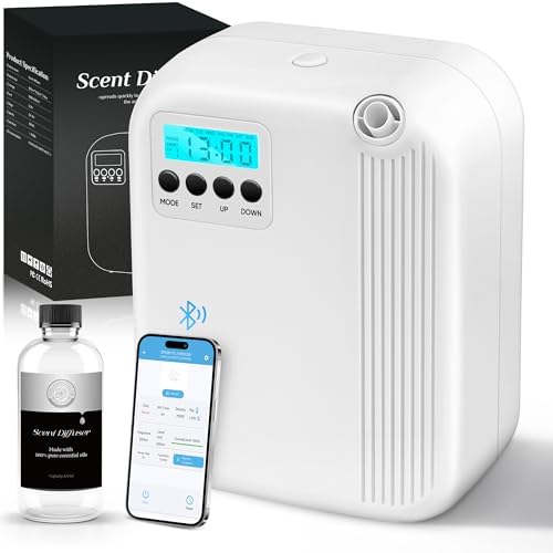 Hotel Scent Diffuser with 200ml Capacity and Bluetooth Control