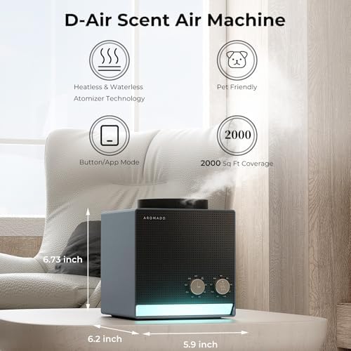 Smart Aroma Scent Waterless Diffuser for Home and Office
