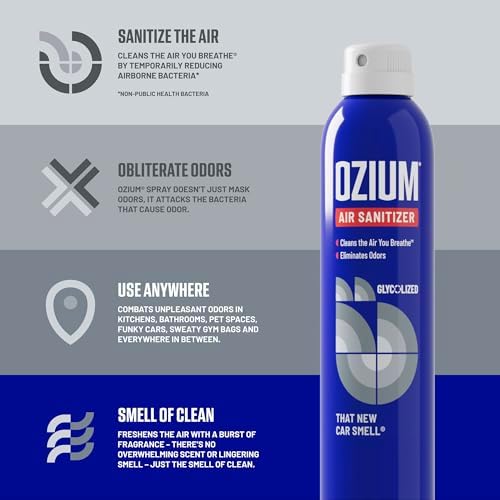 Ozium 08 Ounce Air Sanitizer Odor Eliminator