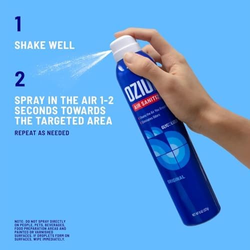 Ozium 35oz Air Sanitizer Spray Odor Eliminator Pack of 2