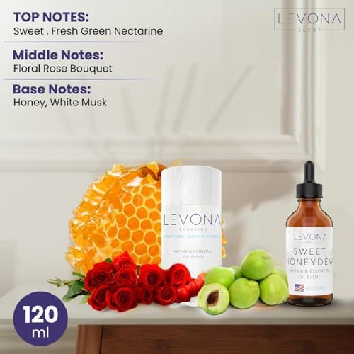 Sweet Honeydew Essential Oil - 120 Ml Luxury Diffuser Oil