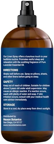 Lavender Linen Spray 8 fl oz - Aromatherapy Fabric Refresh