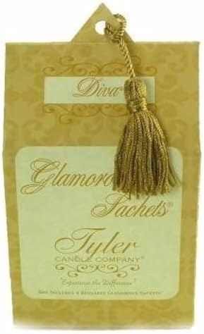 Tyler Dryer Sachet - Diva Scent 4 Pack 1