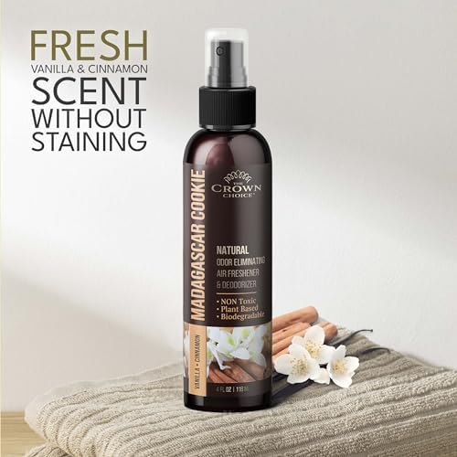 The Crown Choice Vanilla Cinnamon Air Freshener Spray 2PK