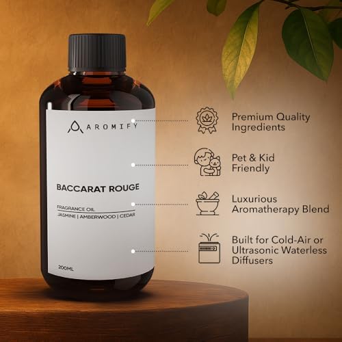 Aromify Diffuser Oil Baccarat Rouge Luxury Scent 67 FL Oz