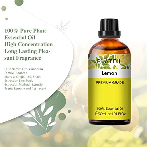 PHATOIL 101 Fl Oz Lemon Essential Oil 30ML