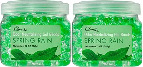 Clear Air Odor Eliminator Gel Beads 12 oz Pack of 2