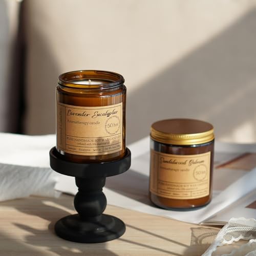 Lavender Eucalyptus Soy Candles for Relaxation