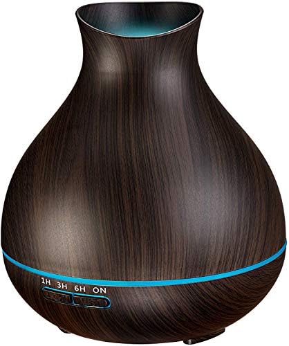 BZseed Aromatherapy Diffuser with Timer and LED Lights
