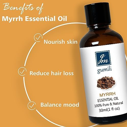 Frankincense and Myrrh Essential Oil 1 oz Pack of 2