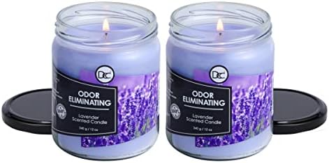 Diannes Custom Lavender 2 Pack Candles